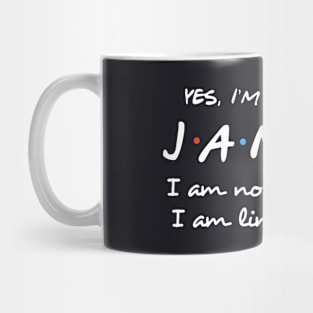 Yes I Am Janice I Am Not Perfect But I Am Limited Edition Birthday Mug